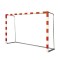 Cage de but de futsal métallique transportable 80x80 mm