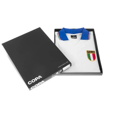 T-Shirt Italie Tenue Extérieure World Cup 1982 Retro Football