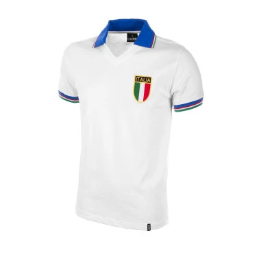 T-Shirt Italie Tenue Extérieure World Cup 1982 Retro Football