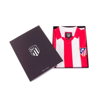 T-Shirt Atlético de Madrid 1985 - 86 Retro Red-White