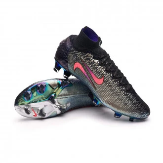 Bota Mercurial Superfly 7 Elite Se Kylian Mbappé FG Black-Flash Crimson