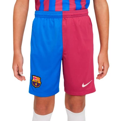 Short FC Barcelona Tenue Domicile Stadium 2021-2022 Enfant