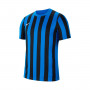 Striped Division IV m/c Enfant-Royal blue-Black-White
