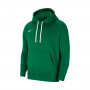 con capucha Park 20 Fleece-Pine Green-White