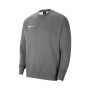 Park 20 Crew Fleece-Charcoal Heather-White