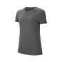 Team Club 20 m/c Femme-Charcoal heather-White