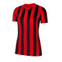 Femme Striped Division IV m/c-University Red-Black-White