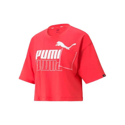 T-Shirt Puma Power Boxy Pocket Tee Femme