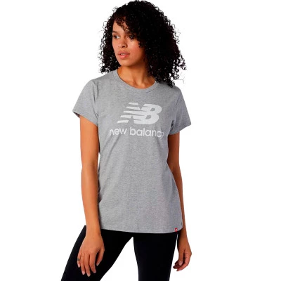 T-Shirt Essentials Stacked Logo Femme