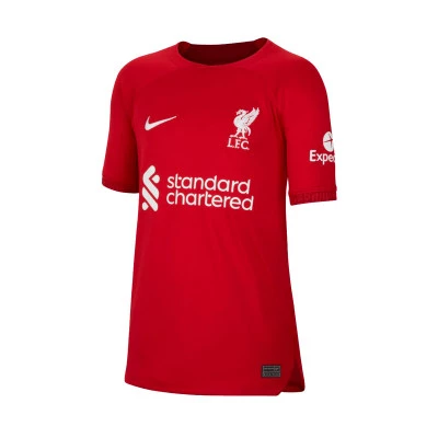 T-Shirt Enfants Liverpool FC Maillot Domicile 2022-2023