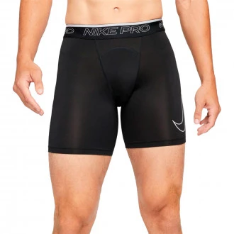 Malla corta Nike Pro Dri-Fit Black-White