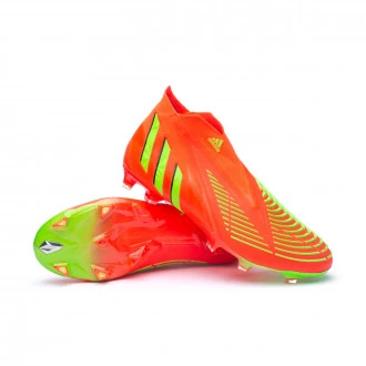Chaussure de football Predator Edge + FG Solar Red-Solar Green-Black