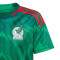 T-Shirt adidas Mexique Domicile Coupe du Monde Qatar 2022 Enfant