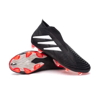 Chaussure de football Predator Edge 94+ FG Black-White-Solar Red