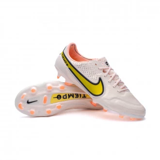 Chaussure de football Tiempo Legend 9 Elite FG Guava Ice-Yellow Strike-Sunset Glow