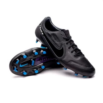 Chaussure de football Tiempo Legend 9 Elite FG Black-Dark Smoke Grey-Summit White