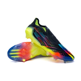 Bota Copa Sense + FG Core Black-Bright Cyan-Solar Yellow