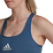 Brassière adidas Femme Powerreact Entraînement Medium Support 3 Bandes