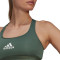 Brassière adidas Femme Powerreact Entraînement Medium Support 3 Bandes