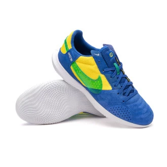 Chaussures de futsal Street Gato Game Royal-Stadium Green-Yellow Strike
