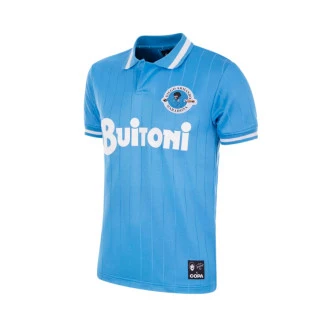 Camiseta Maradona x COPA Napoli 1986 - 87 Blue