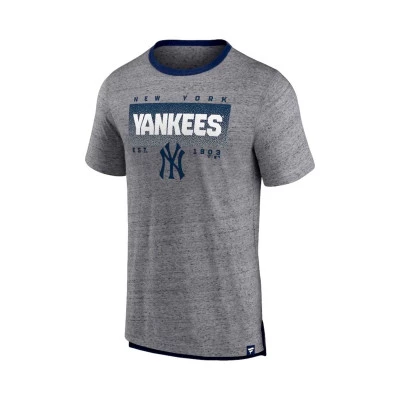 T-Shirt Iconic Speckled Ringer New York Yankees