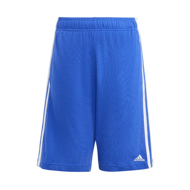 pantalon-corto-adidas-essentials-3-stripes-nino-semi-lucid-blue-white-2