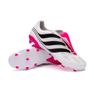 Chaussure de football Predator Precision .3 FG White-Core Black-Shock Pink