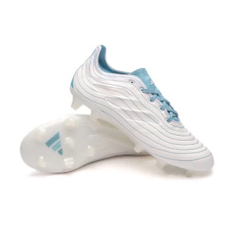 Chaussure de football Copa Pure .1 FG White-Grey Two-Preloved Blue