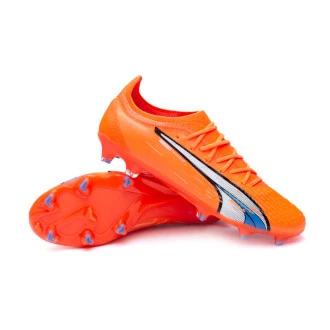Chaussure de football Ultra Ultimate FG/AG Ultra Orange-White-Blue Glimmer
