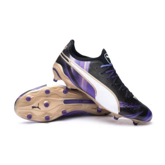 Chaussure de football King Ultimate FG/AG Noir-Or-Violet