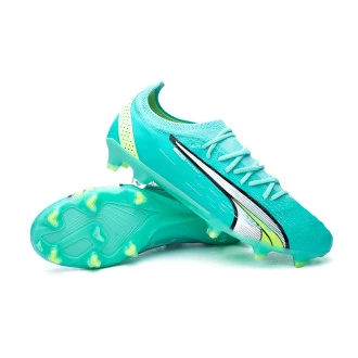 Chaussure de football Ultra Ultimate FG/AG Electric Peppermint-White-Fast Yellow