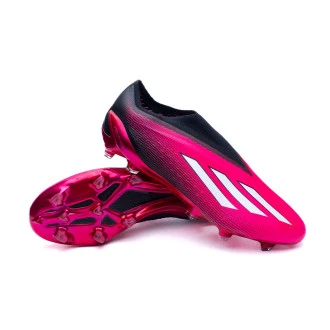 Chaussure de football X Speedportal + FG Shock Pink-White-Black