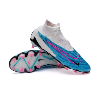 Chaussure de football Phantom GX Elite DF FG Baltic Blue-Pink Blast-White