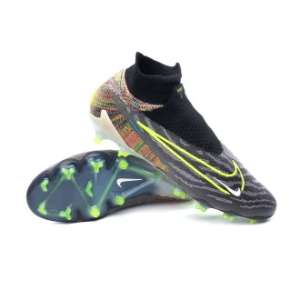 Bota Phantom GX Elite DF Fusion FG Black-Volt-White-Blue Glow-Pink Blast
