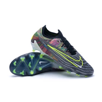 Chaussure de football Phantom GX Elite Fusion FG Black-Volt-White-Blue Glow-Pink Blast