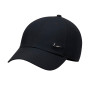 Club Metal Swoosh-Black-Metallic Silver