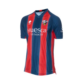 Camiseta SD Huesca Primera Equipación 2023-2024 Blue-Red-Light Blue