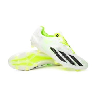 Chaussure de football X Crazyfast+ FG Ftwr Blanc-Core Noir-Lucid Lemon
