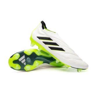 Chaussure de football Copa Pure+ FG Ftwr blanc-Core noir-Lucid lemon
