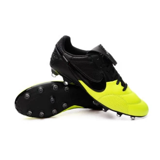 Chaussure de football The Nike Premier III FG Black-Volt