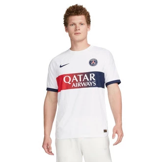 Camiseta Paris Saint-Germain Segunda Equipación Authentic 2023-2024 White/Midnight Navy