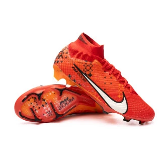 Bota Zoom Mercurial Superfly 9 MDS Elite FG Lt Crimson-Pale Ivory-Brt Mandarin-Black