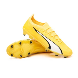 Bota Ultra Ultimate FG/AG Yellow Blaze-White-Black