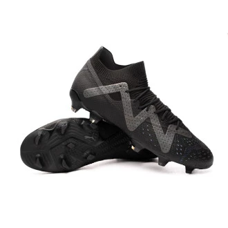 Chaussure de football Future Ultimate FG/AG Noir-Asphalt