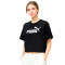 T-Shirt Puma Essentials Cropped Logo Femme