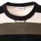 T-Shirt FILA Taichung Striped Shoulder Tee