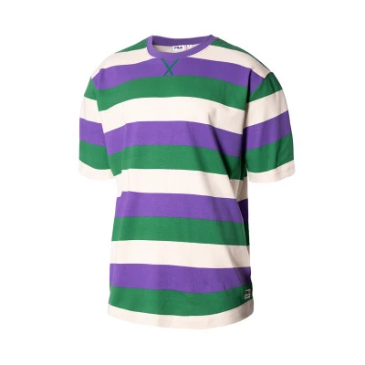 T-Shirt Taichung Striped Shoulder Tee