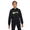 Sweat-shirt Nike Enfants Sportswear Air Print Hoody Fleece Bb