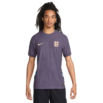 Camiseta Inglaterra Segunda Equipación Authentic Eurocopa 2024 Dark Raisin-Sesame